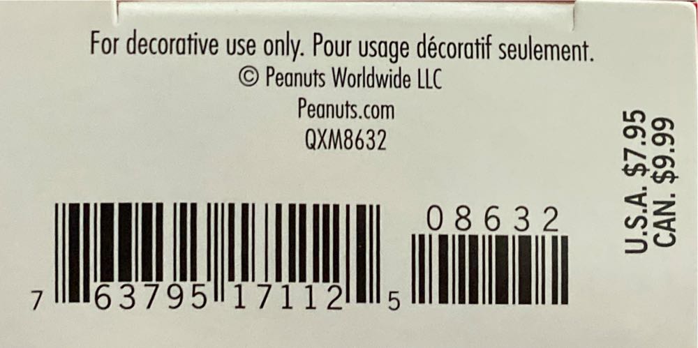 Miniature Peanuts Winter Fun With Snoopy #20 - Winter Fun With Snoopy (Peanuts Miniature) ornament collectible [Barcode 763795171125] - Main Image 3
