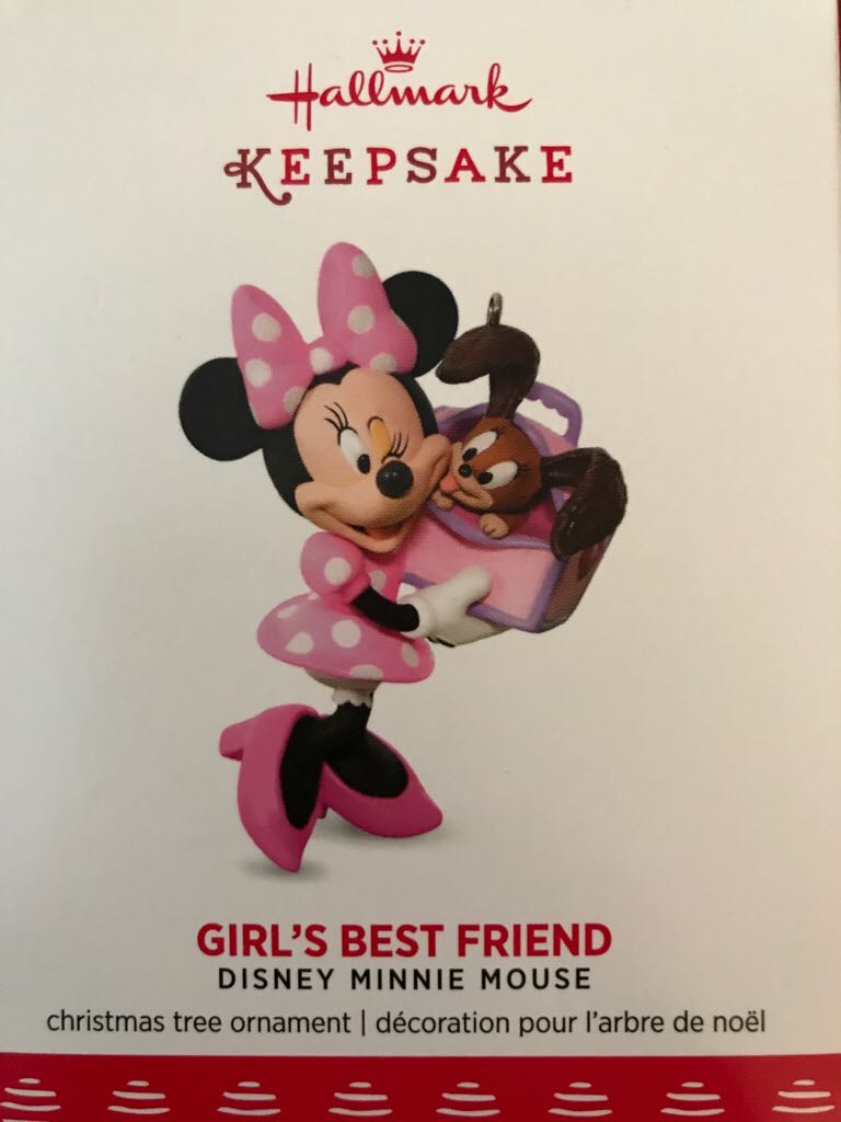 Girl’s Best Friend - Disney Minnie Mouse (Disney Minnie Mouse) ornament collectible [Barcode 763795214150] - Main Image 1