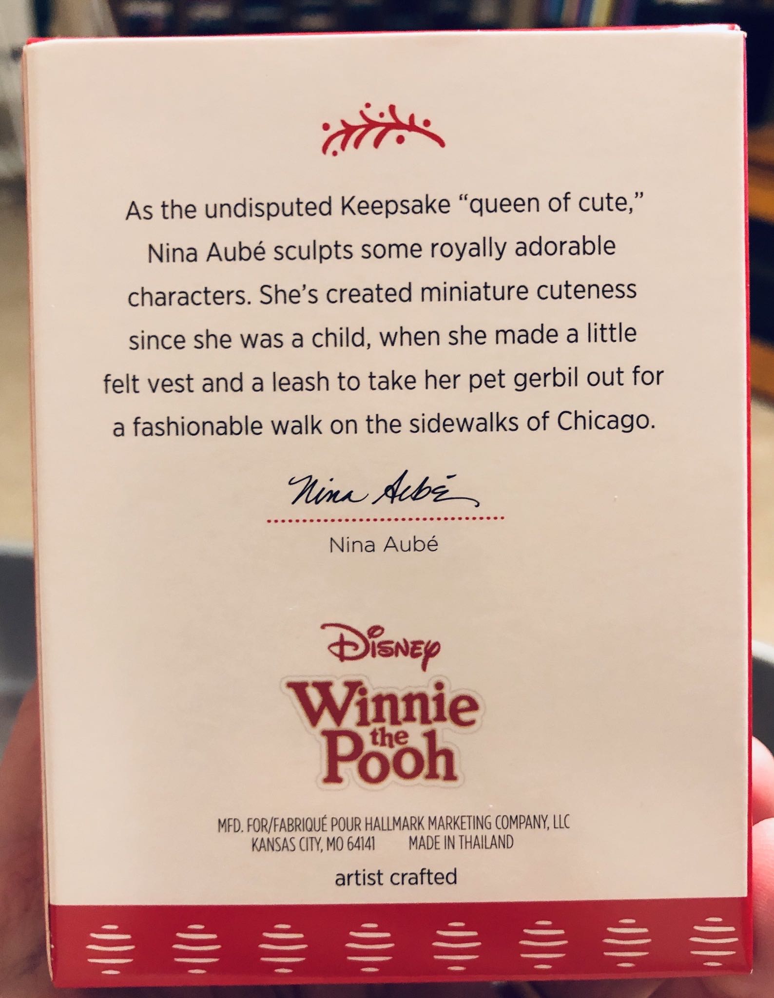 Letter To Santa, A - Disney Winnie The Pooh (Disney Eeyore) ornament collectible [Barcode 763795219346] - Main Image 3