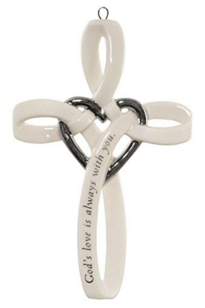 God’s Love - Silver - Cross (Cross, Religious) ornament collectible [Barcode 763795219391] - Main Image 2