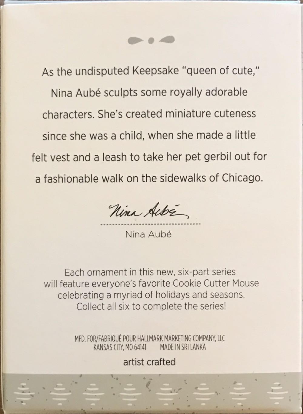 Cookie Cutter Through The Year Summer (2017) - Cookie Cutter Through The Year (Summer) ornament collectible [Barcode 763795223237] - Main Image 2