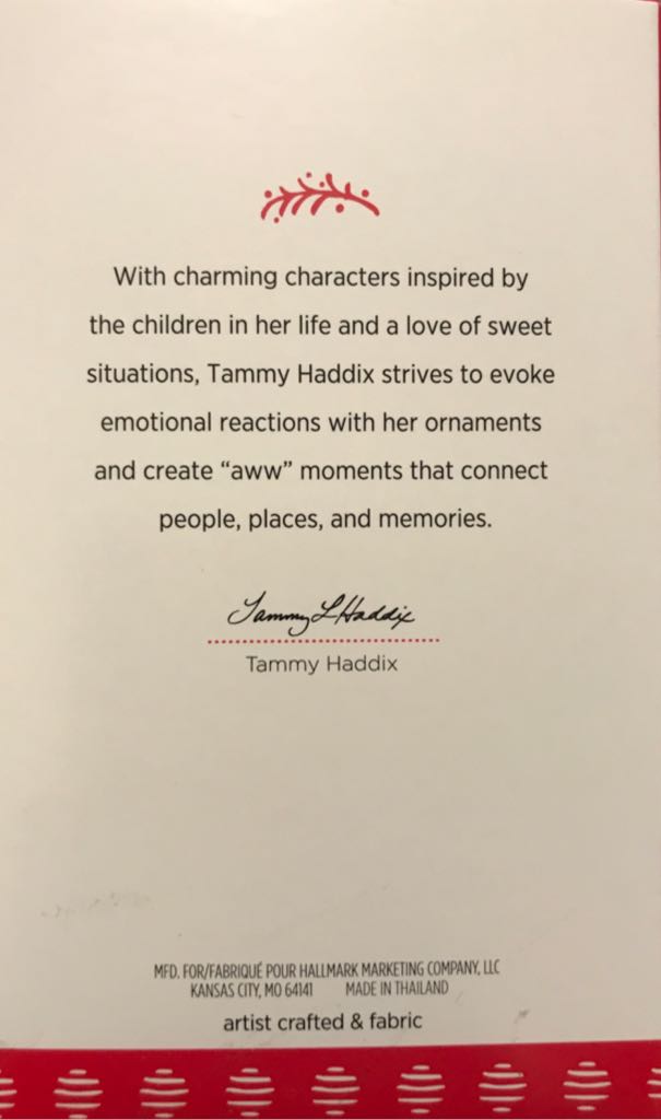 Mom 2017 Bird - Family (Family) ornament collectible [Barcode 763795223251] - Main Image 2