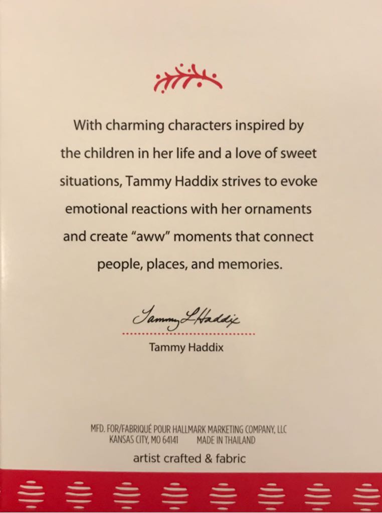 Son 2017 - Son (Family) ornament collectible [Barcode 763795223282] - Main Image 2