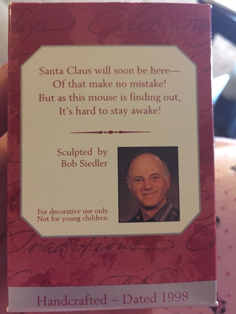 Night Watch - The Night Watch (Mouse, Clock) ornament collectible [Barcode 015012378283] - Main Image 2