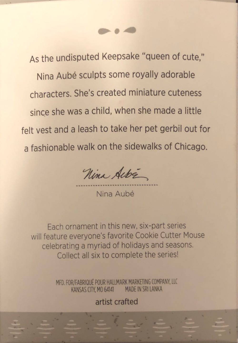 Cookie Cutter Through The Year Happy Easter, Cookie Cutter Mouse! - Cookie Cutter Through The Year (Cookie Cutter) ornament collectible [Barcode 763795223404] - Main Image 2