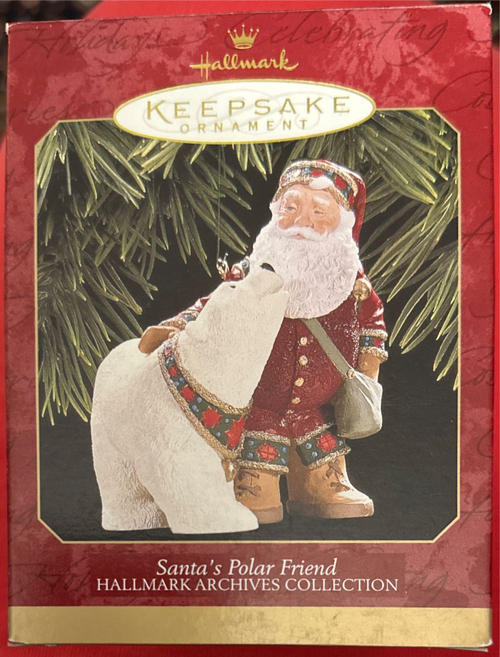 Santa’s Polar Friend - Archives Collection (Santa Clause) ornament collectible [Barcode 015012378344] - Main Image 2