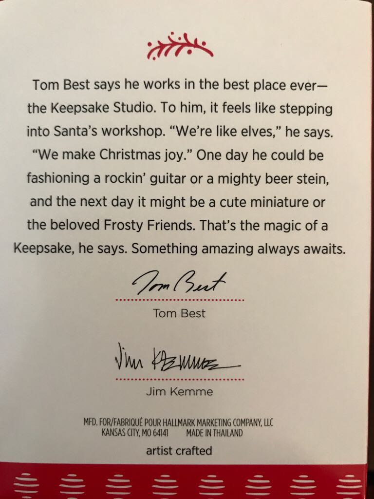 Hallmark Keepsake. Summer. The Peanuts Gang. 2017. Flag Folding Ceremony. The Beagle Scouts. Designed By Tom Best & Jim Kemme. - Snoopy & The Beagle Scouts (Flag Folding Ceremony) ornament collectible [Barcode 763795226207] - Main Image 2