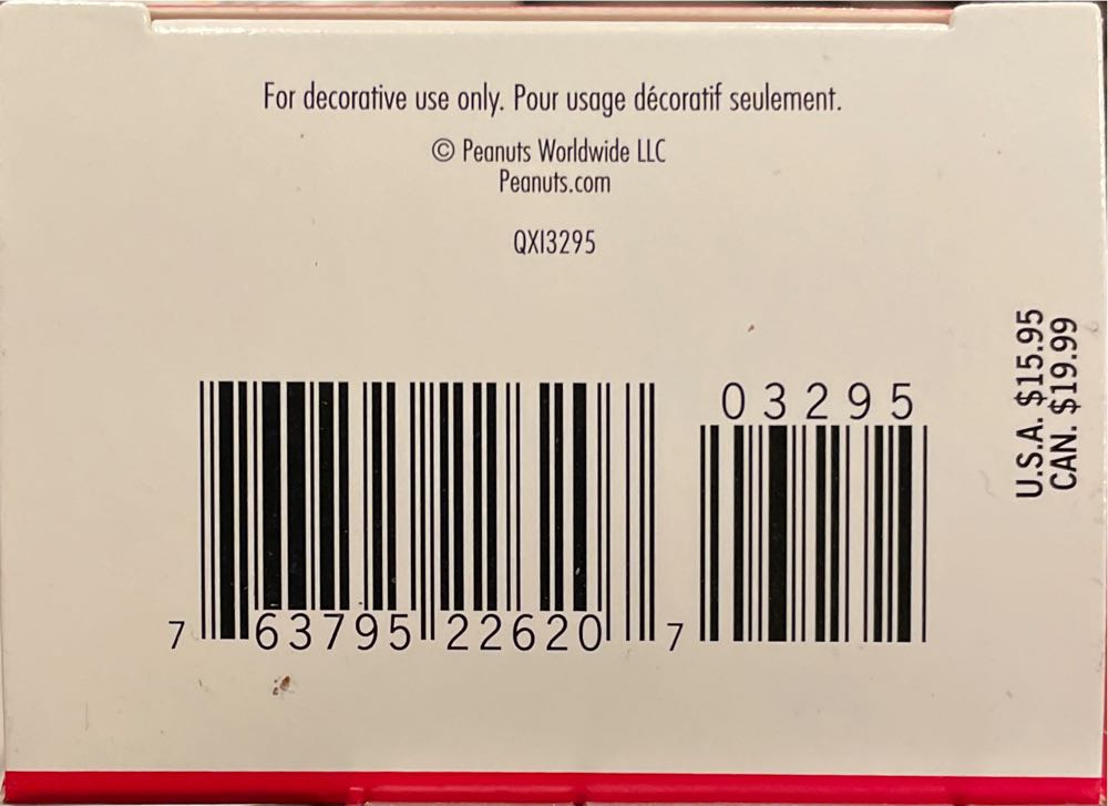 Hallmark Keepsake. Summer. The Peanuts Gang. 2017. Flag Folding Ceremony. The Beagle Scouts. Designed By Tom Best & Jim Kemme. - Snoopy & The Beagle Scouts (Flag Folding Ceremony) ornament collectible [Barcode 763795226207] - Main Image 3