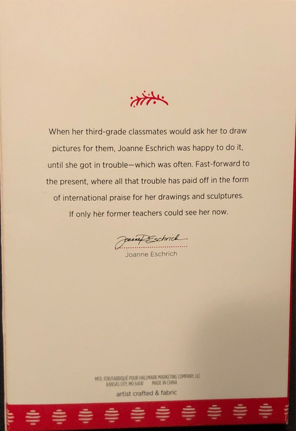 Father Christmas - African-American - Father Christmas (Santa) ornament collectible [Barcode 763795226412] - Main Image 2