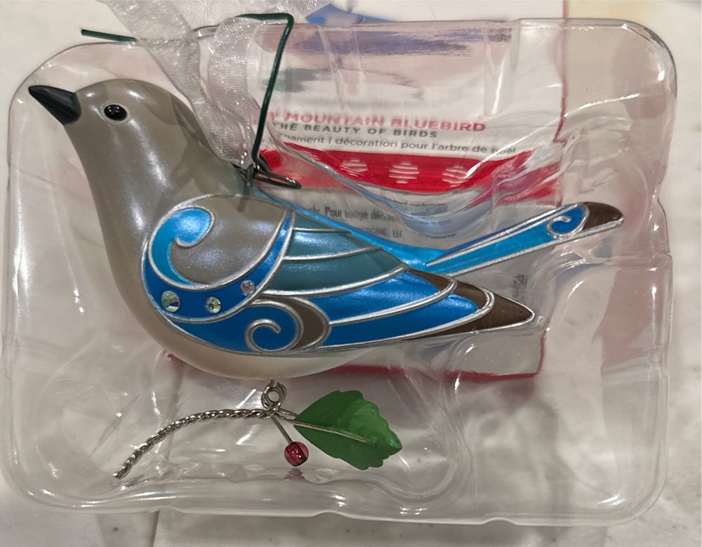 Lady Mountain Bluebird - The Beauty Of Birds (The Beauty Of Birds) ornament collectible [Barcode 763795230167] - Main Image 4