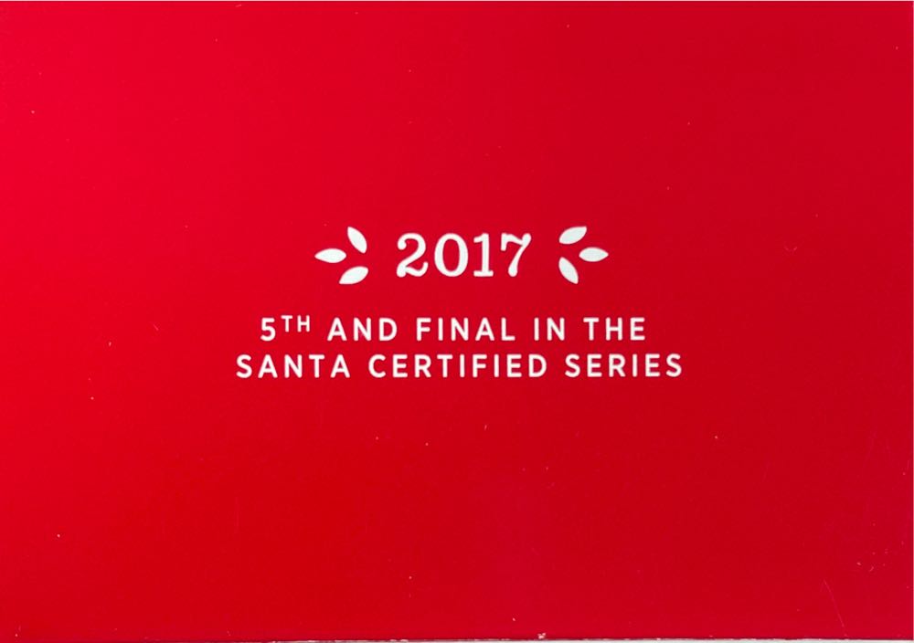 Santa Certified #5 -Final - Santa Certified (Toys and Games) ornament collectible [Barcode 763795231621] - Main Image 4