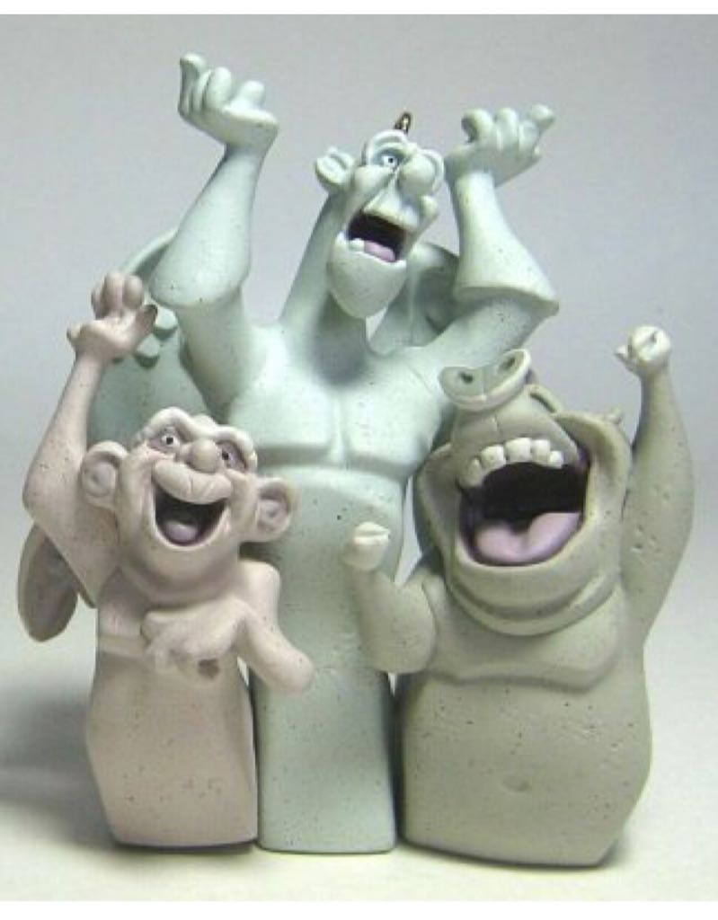 Laverne- Victor- And Hugo - Disney The Hunchback Of Notre Dame (Disney) ornament collectible [Barcode 015012381641] - Main Image 2
