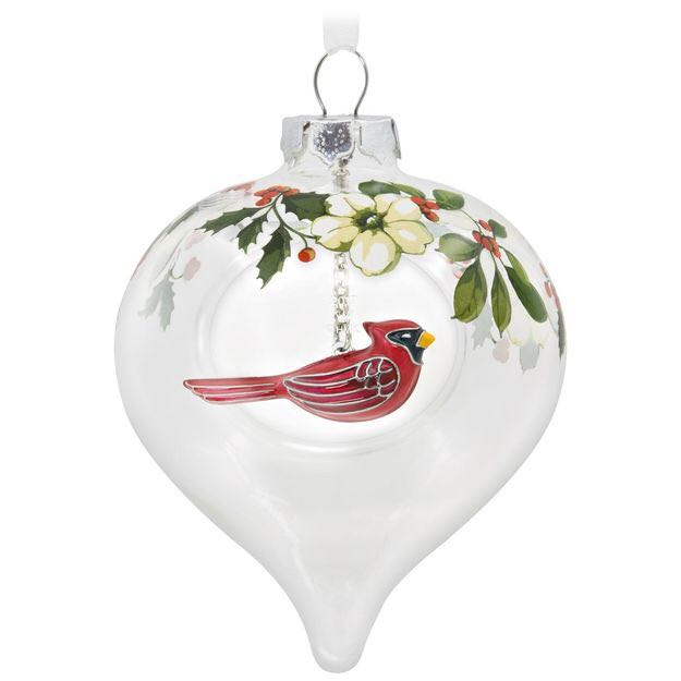 Winter Cardinal  (Birds) ornament collectible [Barcode 763795236695] - Main Image 2