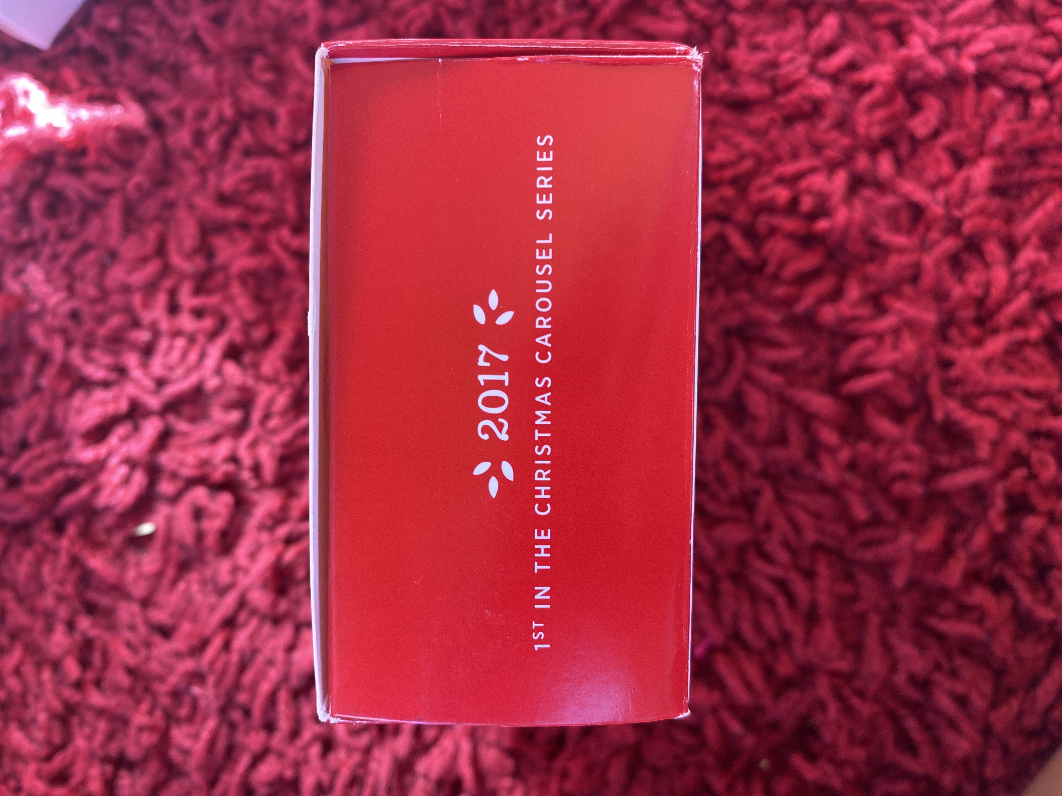 Miniature Christmas Carousel #1 (2017) - Christmas Carousel (Carousel) ornament collectible [Barcode 763795237715] - Main Image 3