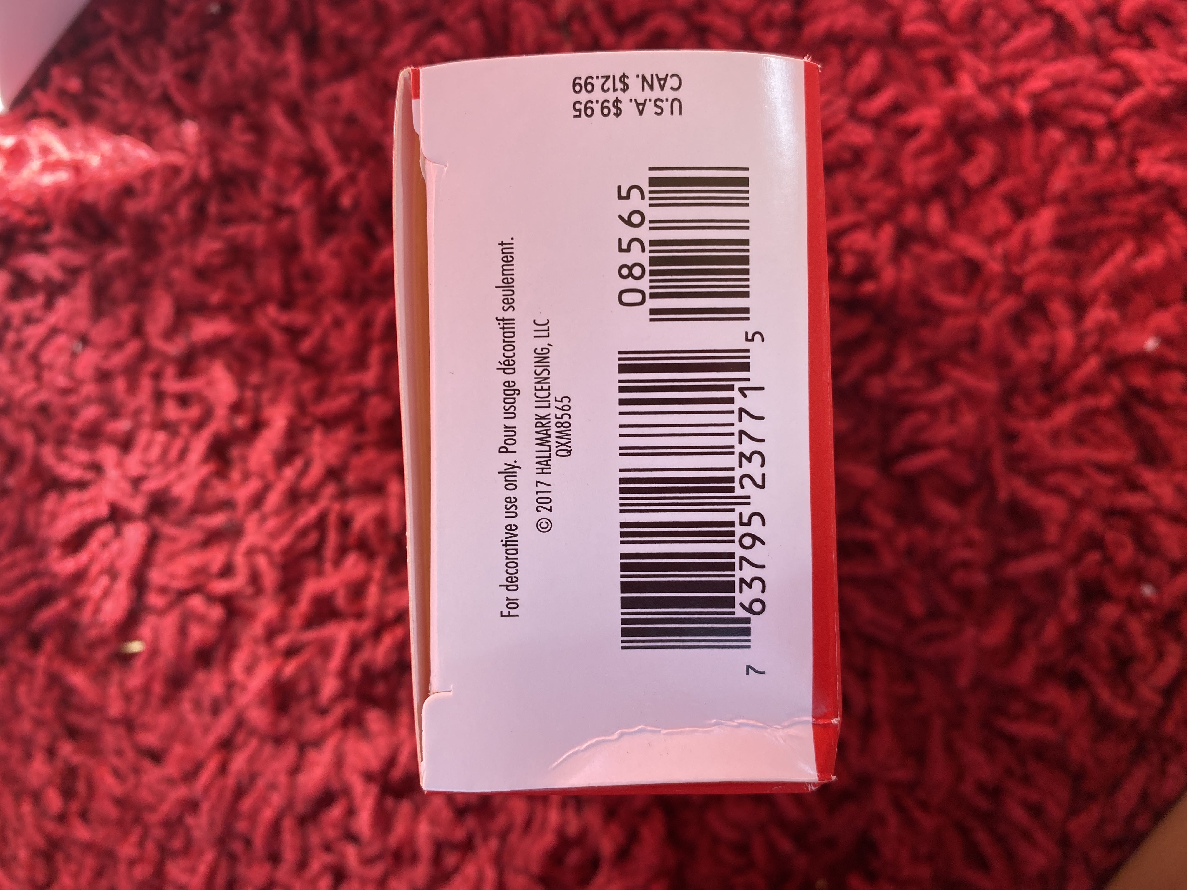 Miniature Christmas Carousel #1 (2017) - Christmas Carousel (Carousel) ornament collectible [Barcode 763795237715] - Main Image 4