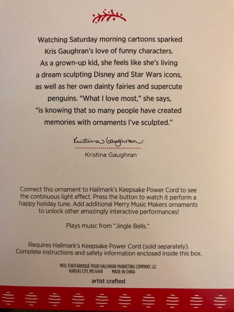 Groovin Guitar Penguin - Merry Music Makers (Penguin Band) ornament collectible [Barcode 763795238279] - Main Image 2