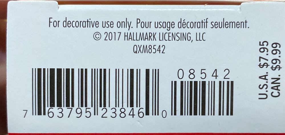 Teensy Nutcracker - Minis (Minature) ornament collectible [Barcode 763795238460] - Main Image 3