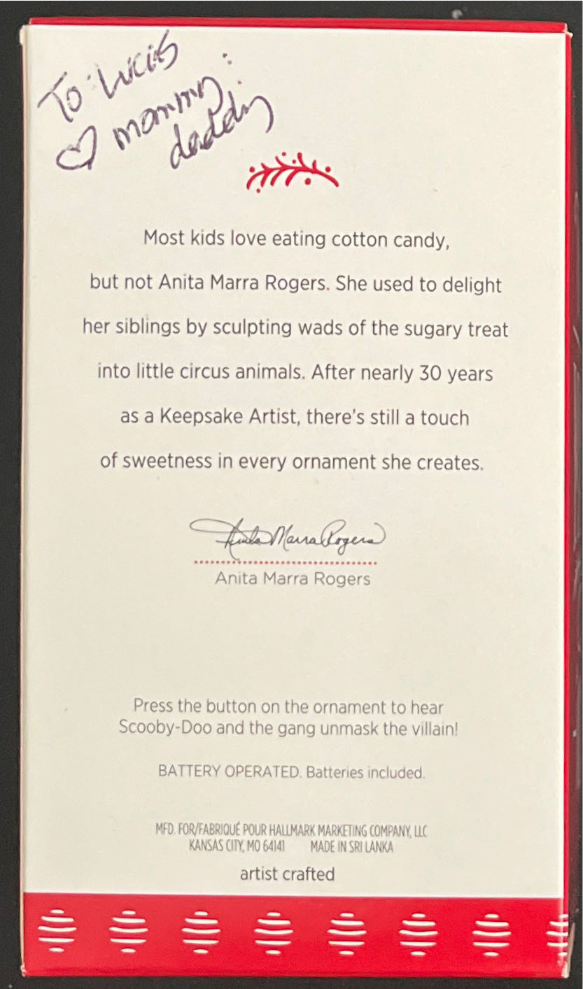 Scooby-Doo!: “SCOOBY SAVES THE DAY” - Scooby-Doo! (MAGIC: Sound) ornament collectible [Barcode 763795238484] - Main Image 4