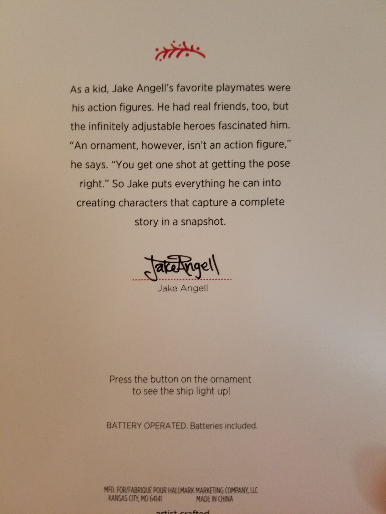 U.S.S. Franklin - Star Trek (Star Trek) ornament collectible [Barcode 763795239160] - Main Image 2