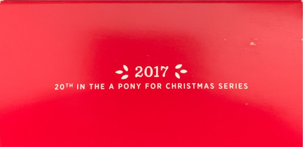 A Pony For Christmas #20 (2017) - A Pony For Christmas (Ponies) ornament collectible [Barcode 763795241460] - Main Image 4