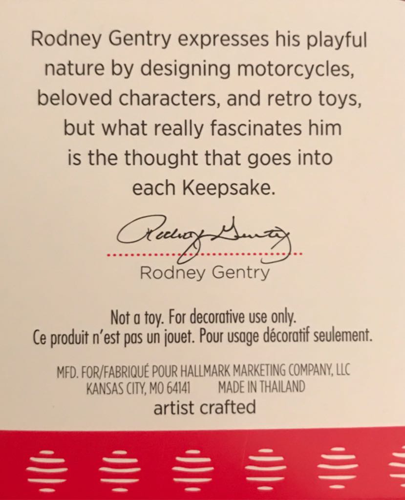 Miniature Fisher Price Tiny Chatter Telephone - Miniature (Fisher Price) ornament collectible [Barcode 763795241538] - Main Image 2