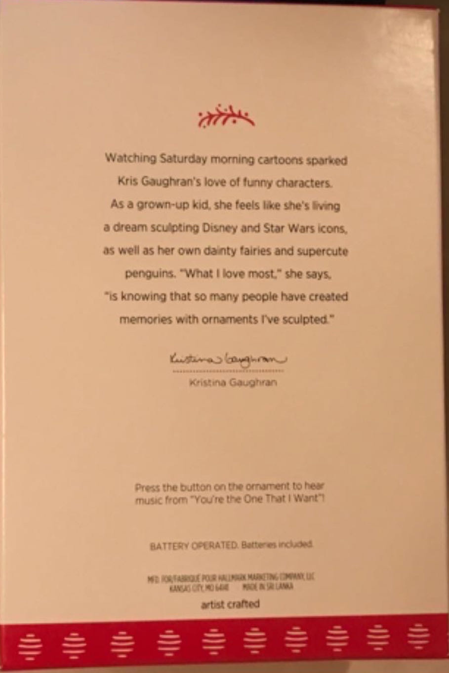 You’re The One That I Want - Grease (Movie & Television) ornament collectible [Barcode 763795242016] - Main Image 4