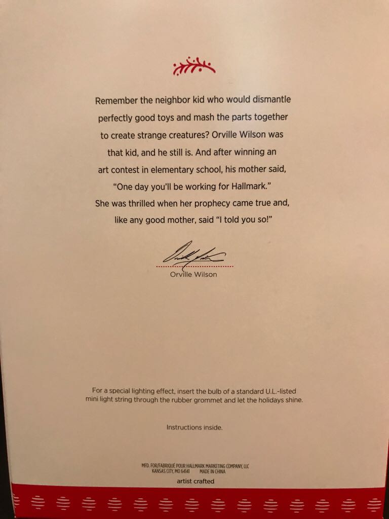 Gringotts Wizarding Bank - Keepsake (Harry Potter) ornament collectible [Barcode 763795244119] - Main Image 2