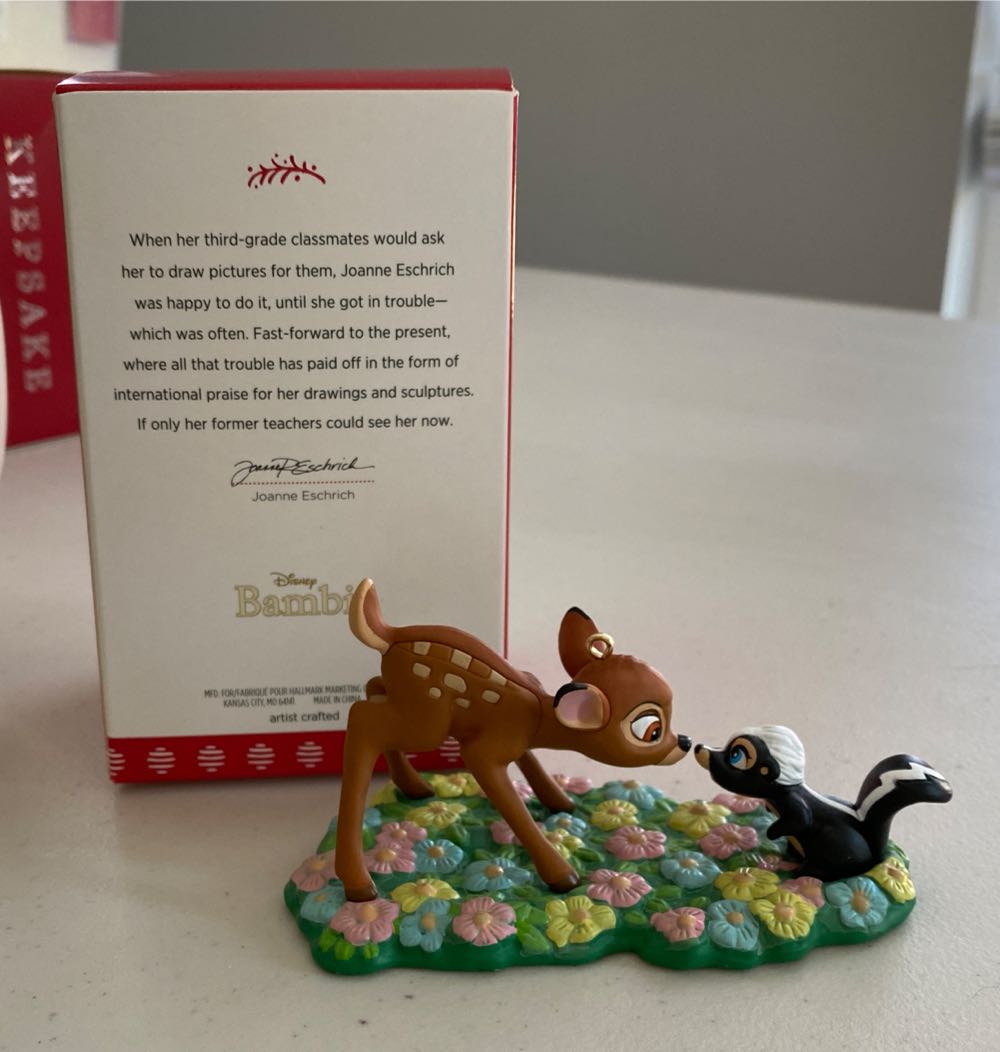 Disney: Bambi 75th Anniversary - Disney Bambi (Movies & TV) ornament collectible [Barcode 763795252183] - Main Image 4