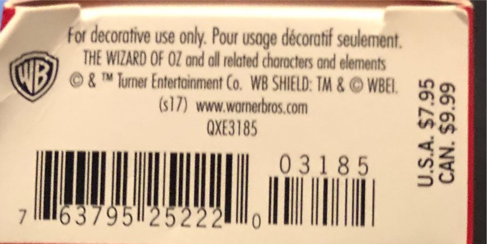 Scarecrow - The Wizard Of Oz (Miniature) ornament collectible [Barcode 763795252220] - Main Image 4