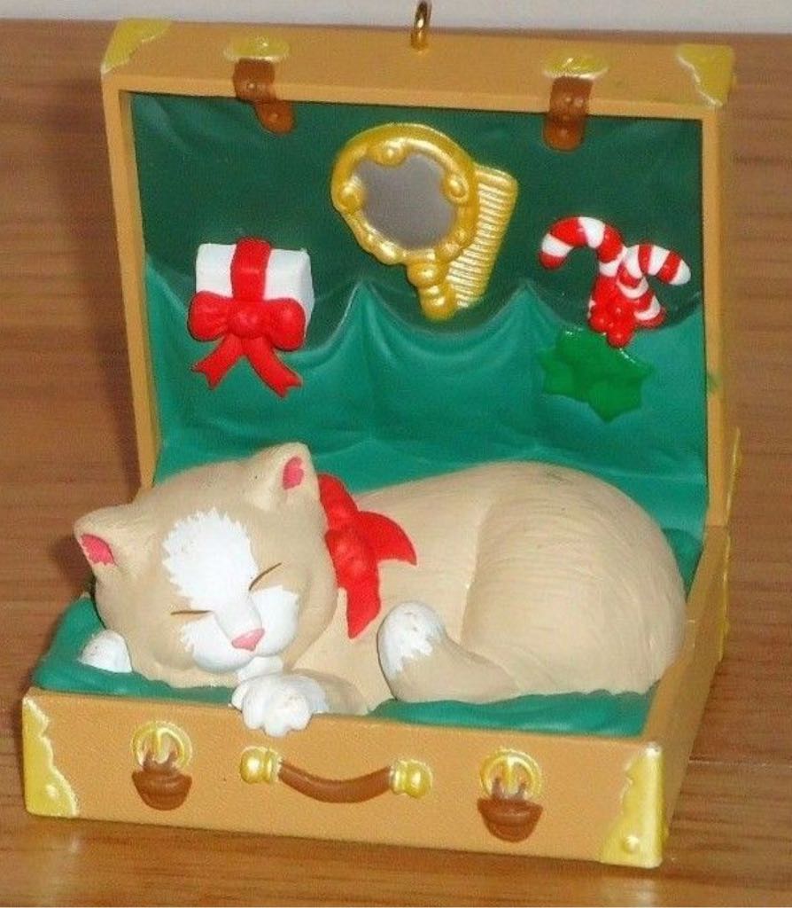 Cat Naps #4 Suitcase Slumber (4th In Series) - Cat Naps (Cat) ornament collectible [Barcode 015012389395] - Main Image 2