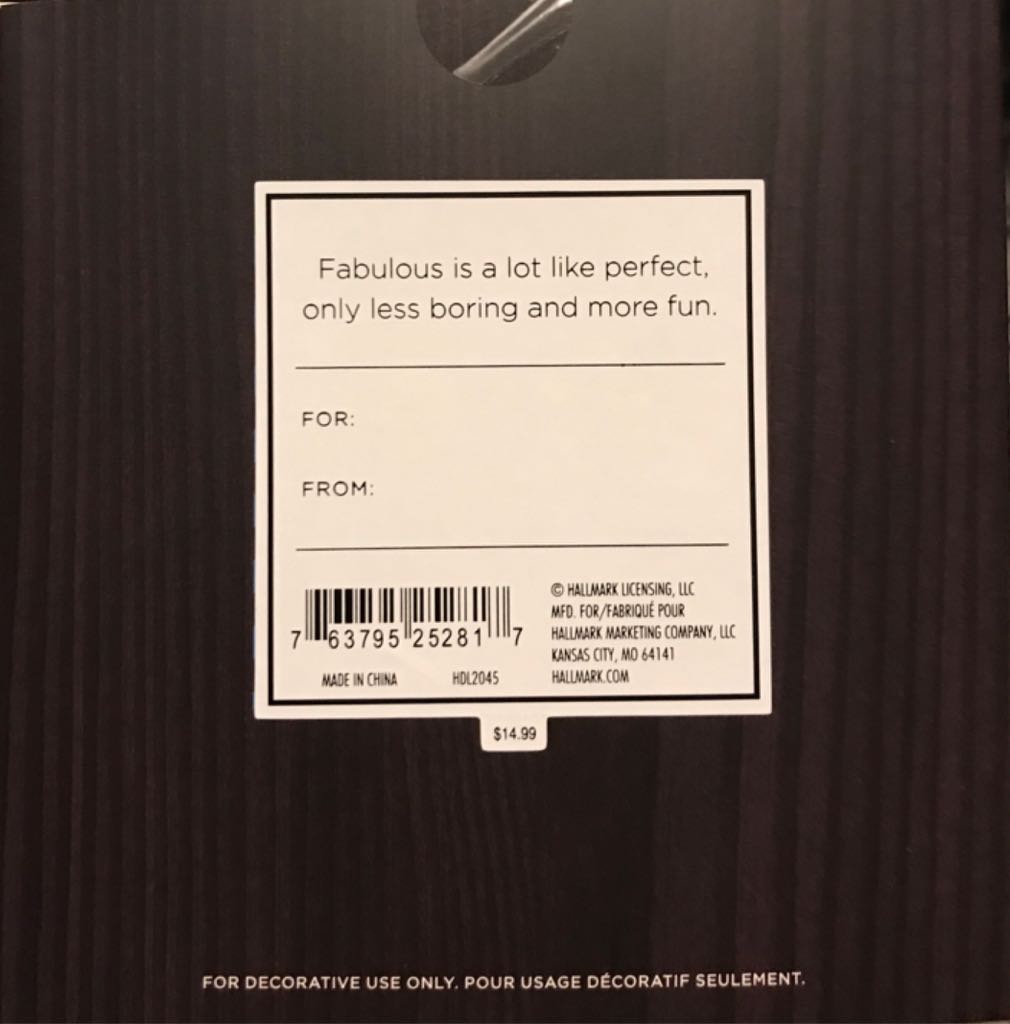 Black High Heel - Signature ornament collectible [Barcode 763795252817] - Main Image 2