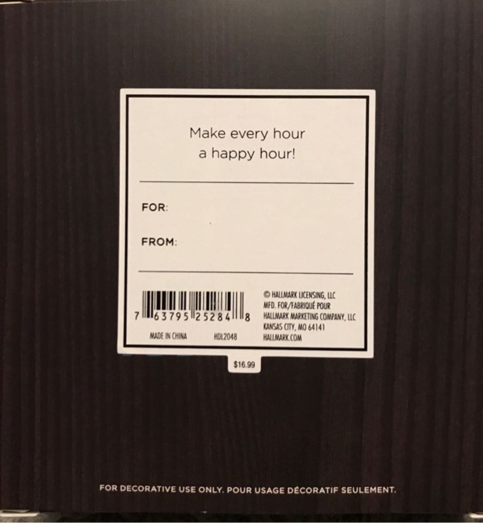 Martini Glass - Signature ornament collectible [Barcode 763795252848] - Main Image 2