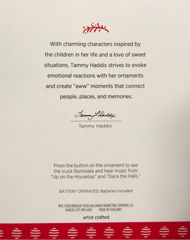 Santa’s Sweet Ride Compliment Santa’s Sweet Surprise - Santa’s Sweet Ride (Collectible Series - Compliment) ornament collectible [Barcode 763795253012] - Main Image 2