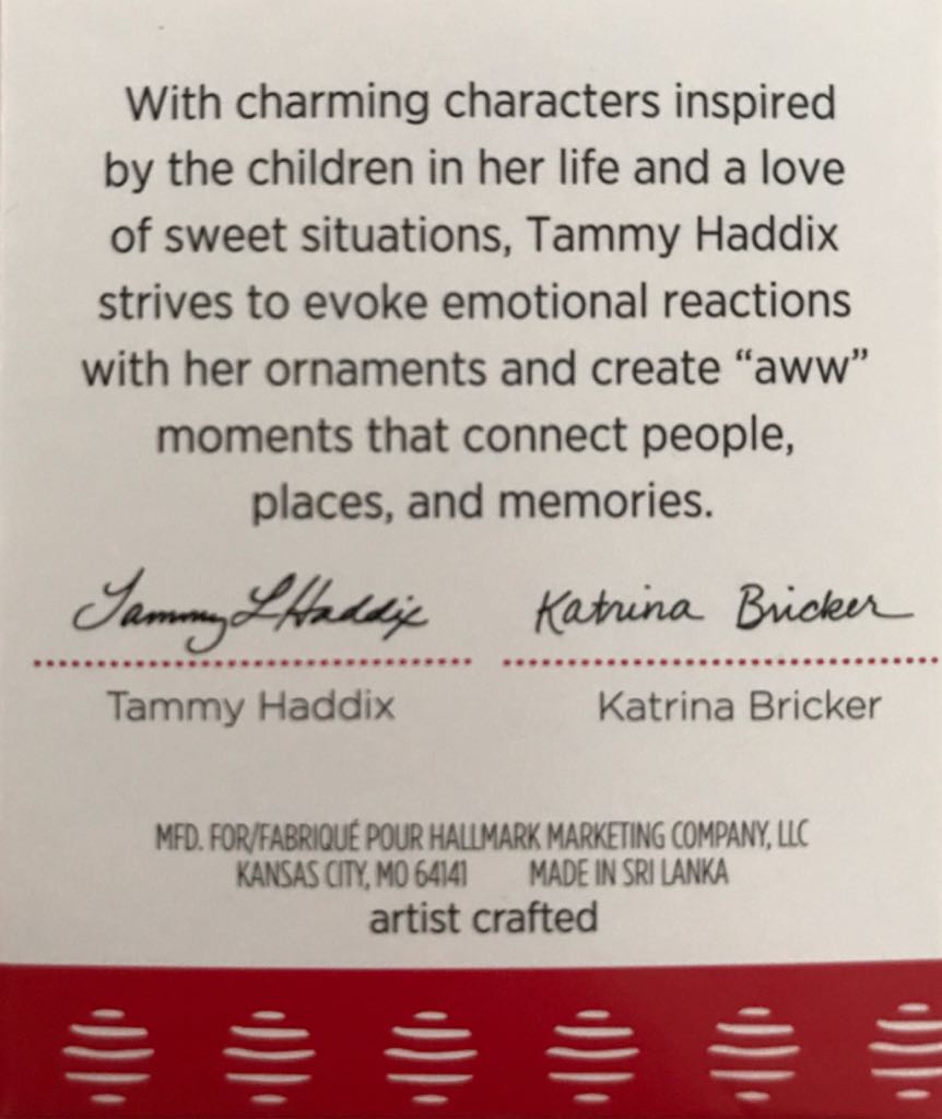 Lil’ Holy Family - Hallmark Keepsake Miniature (Nativity, Miniature) ornament collectible [Barcode 763795253241] - Main Image 2