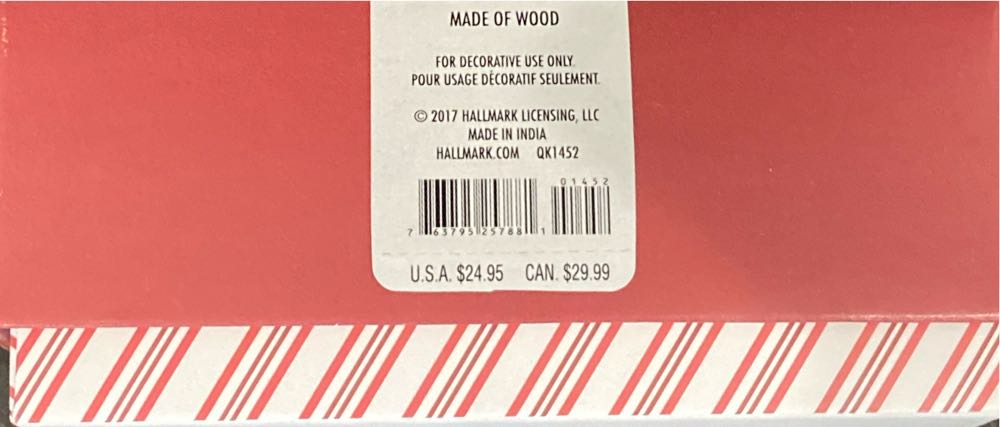 Pull-string Reindeer - Pull-String ornament collectible [Barcode 763795257881] - Main Image 4