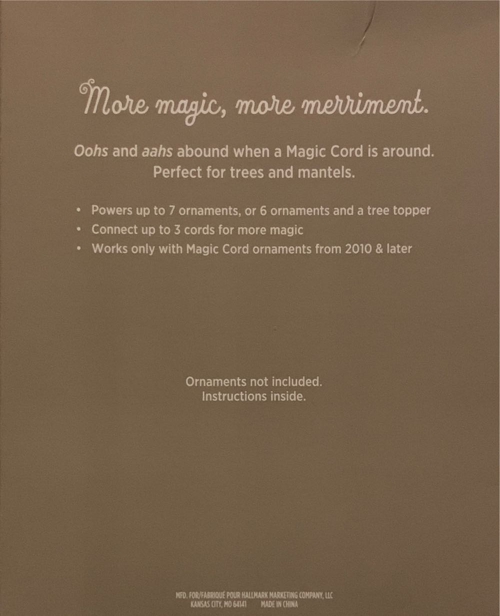 Keepsake Magic Cord - Keepsake Magic Cord (Magic Cord) ornament collectible [Barcode 763795257942] - Main Image 2