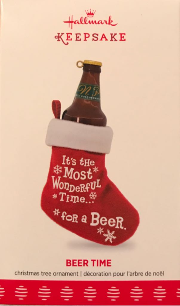 Beer Time  ornament collectible [Barcode 763795258031] - Main Image 1