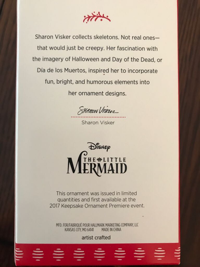 Ursula - Little Mermaid (Disney Villains) ornament collectible [Barcode 763795258369] - Main Image 2