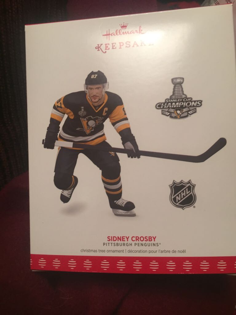Sidney Crosby - NHL Collection (Pittsburgh Penguins) ornament collectible [Barcode 763795258574] - Main Image 1