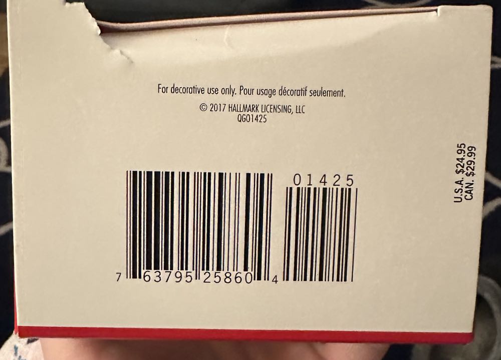 Countdown To Christmas Hallmark Keepsake Ornament   ornament collectible [Barcode 763795258604] - Main Image 3