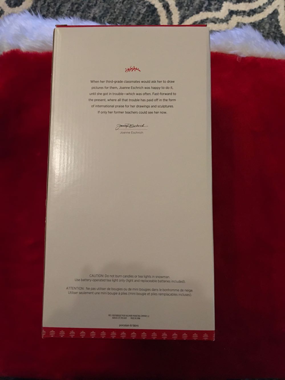 Snowtop Santa  - Snowtop Lodge (Snowman) ornament collectible [Barcode 763795258697] - Main Image 2