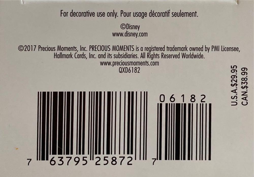 Snow White And Dopey - Snow White And The Seven Dwarfs (Disney) ornament collectible [Barcode 763795258727] - Main Image 3