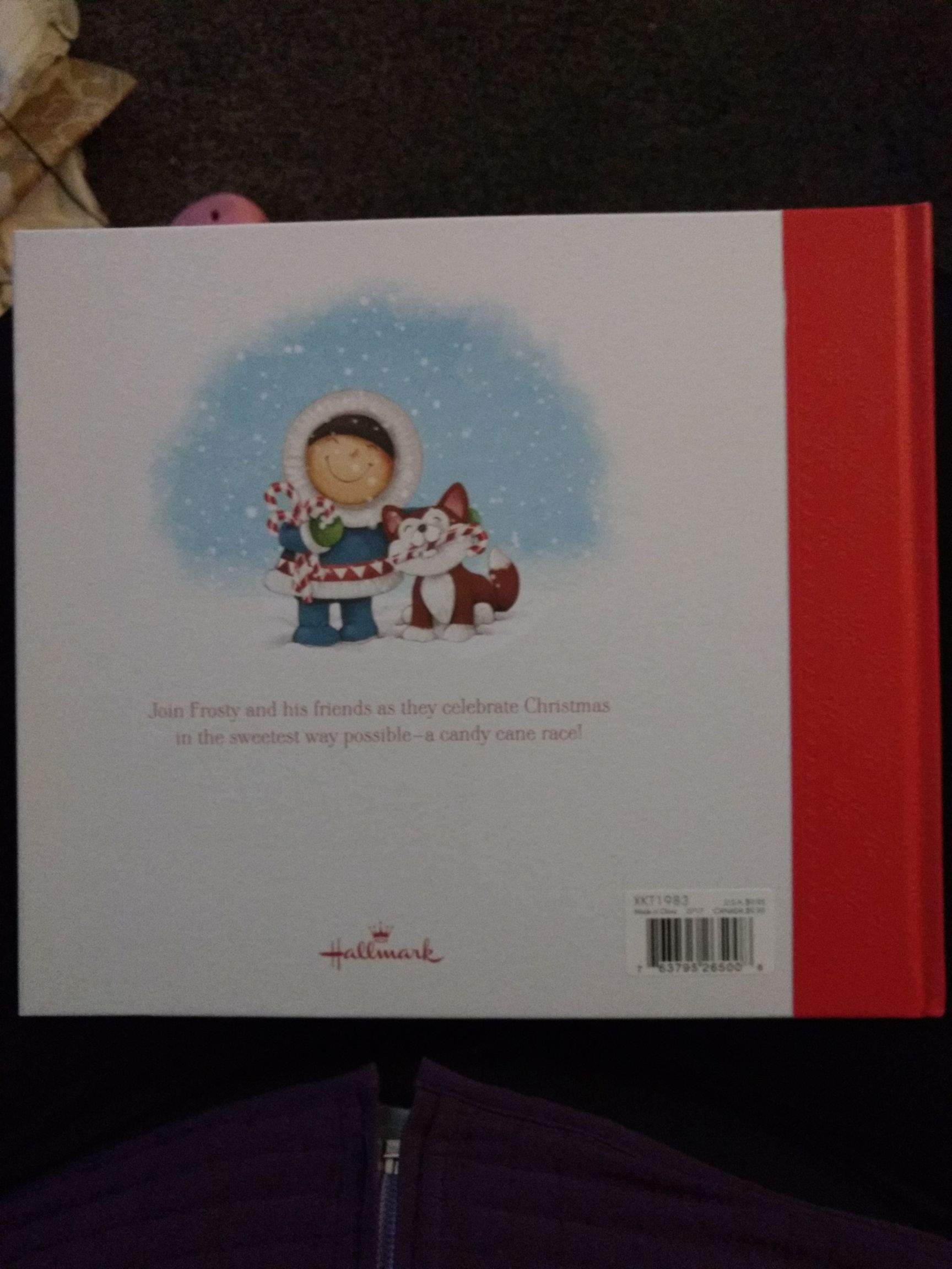 Frosty Friends and the Candy Cane Race - Frosty Friends Book Series ornament collectible [Barcode 763795265008] - Main Image 2