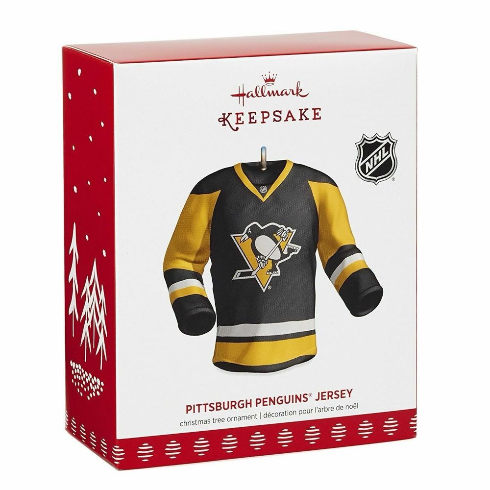 Pittsburgh Penguins Jersey - Pittsburgh Penguins (NHL) ornament collectible [Barcode 763795270729] - Main Image 3