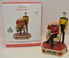 Star Trek Captain Jean-Luc Picard And Lieutenant Commander Data - Star Trek: The Next Generation (MAGIC: Sound) ornament collectible [Barcode 763795270767] - Main Image 4