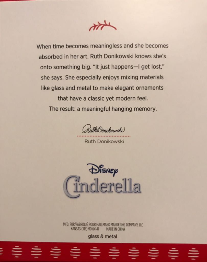 Cinderella’s Carriage  - Cinderella (Cinderella) ornament collectible [Barcode 763795271597] - Main Image 2