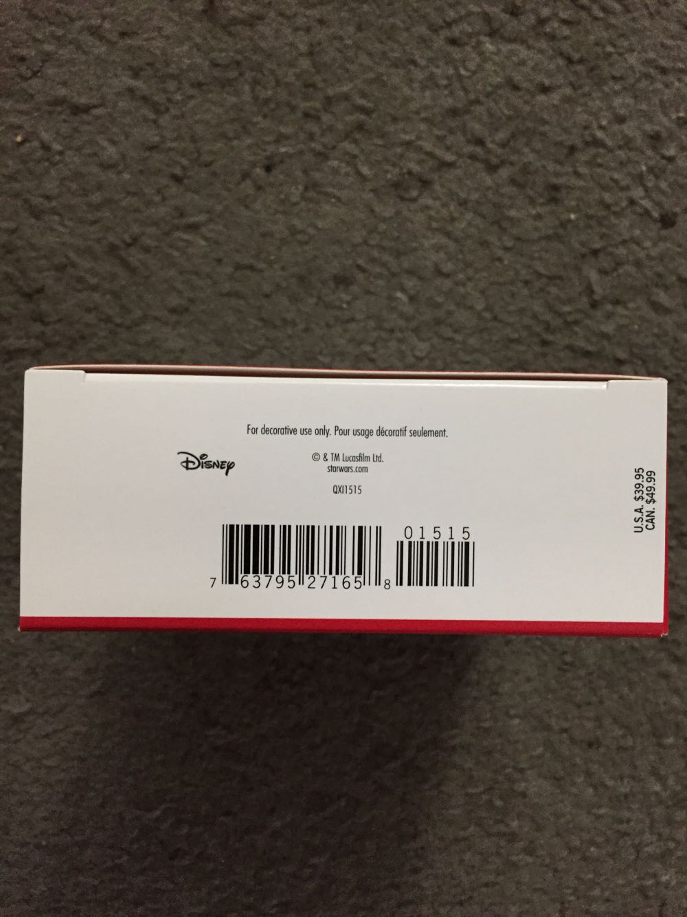 X-Wing Starfighter - Star Wars Storytellers (Star Wars: A New Hope) ornament collectible [Barcode 763795271658] - Main Image 3