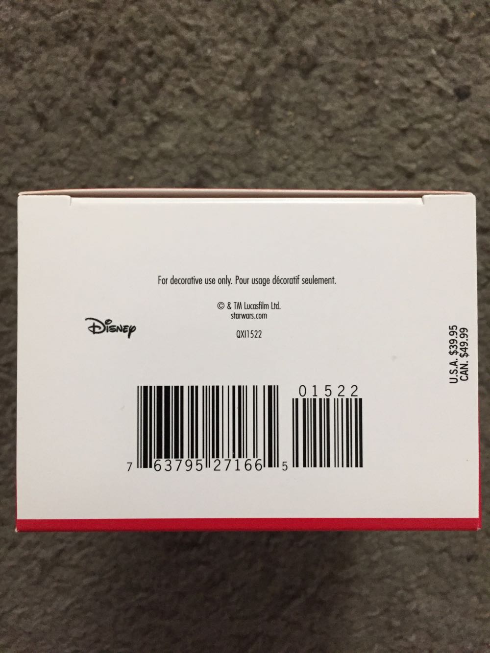 Darth Vader’s Tie Fighter - Star Wars Storytellers (Star Wars: A New Hope) ornament collectible [Barcode 763795271665] - Main Image 3