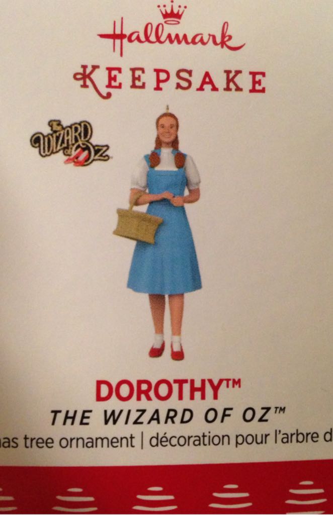 Dorothy -The Wizard Of Oz - Miniature The Wizard Of Oz (Movies & TV) ornament collectible [Barcode 763795277865] - Main Image 1