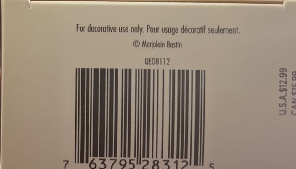 Nature’s Sketchbook Easter Bunny - Easter (Easter) ornament collectible [Barcode 763795283125] - Main Image 3